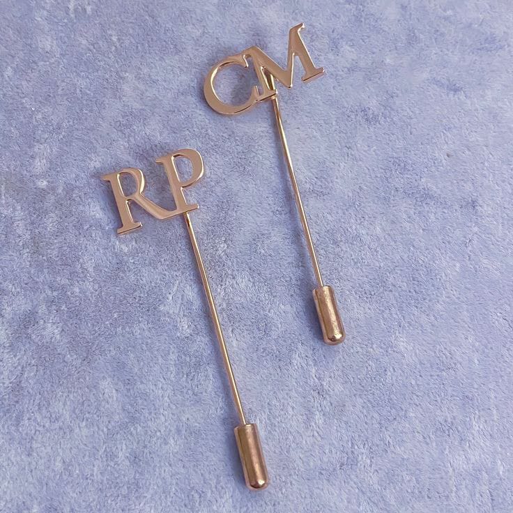 Initial Lapel Pin