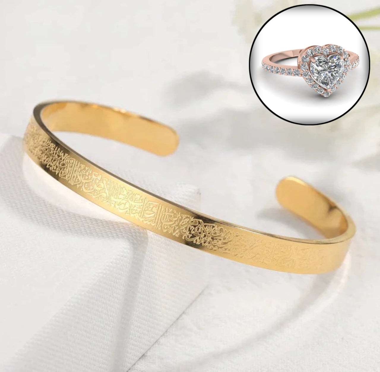 AYATUL KURSI CUFF (With FREE Ring 925)